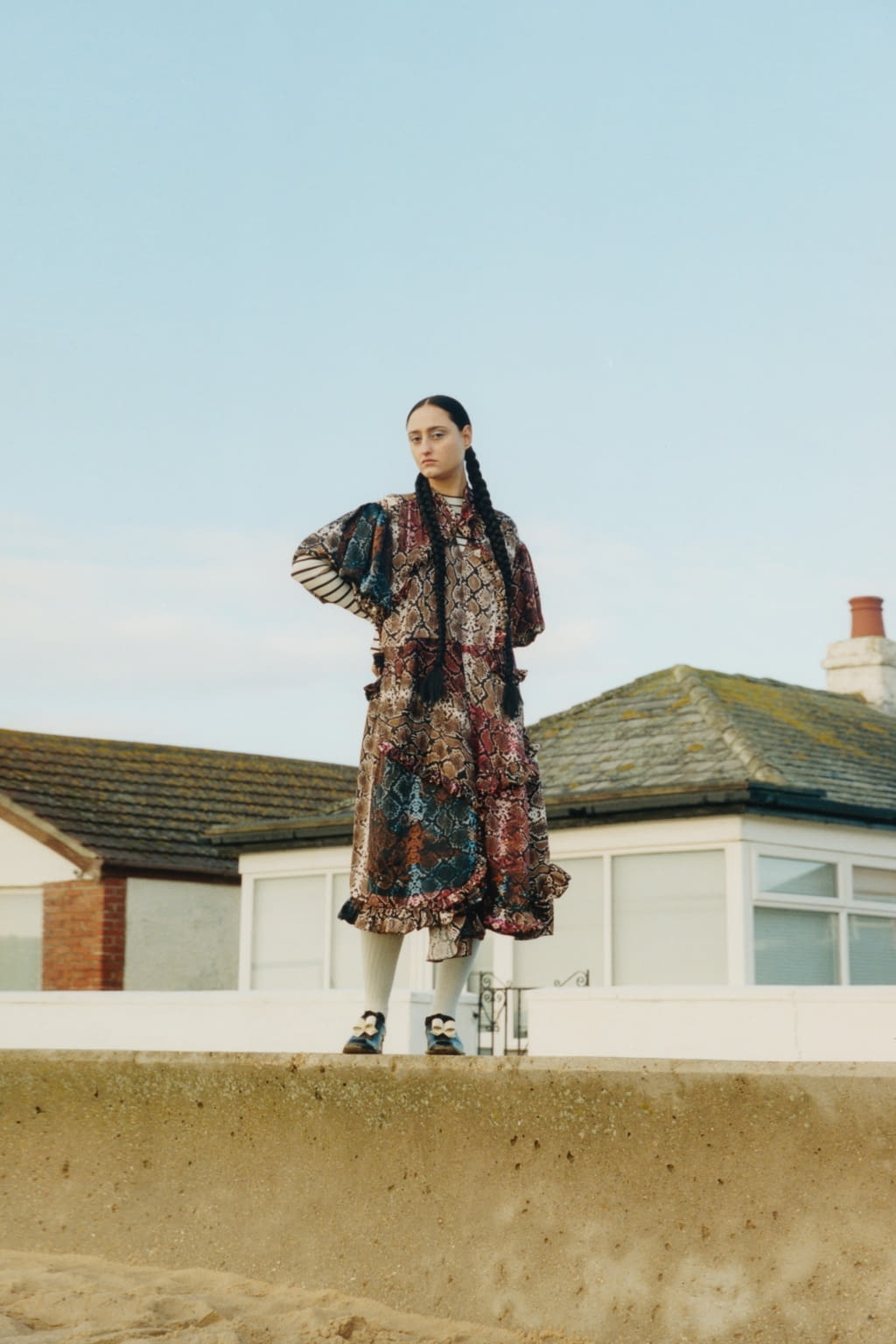 Fashion Week London Pre-Fall 2021 look 15 from the Preen by Thornton Bregazzi collection womenswear