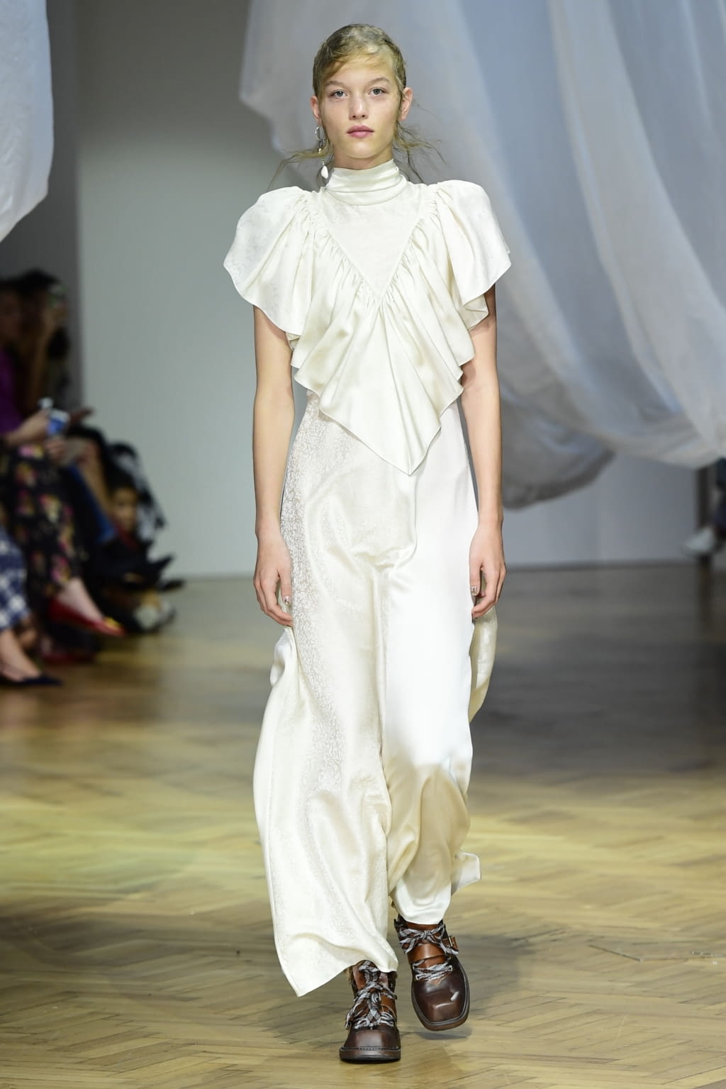 Fashion Week London Spring/Summer 2019 look 3 from the Preen by Thornton Bregazzi collection womenswear