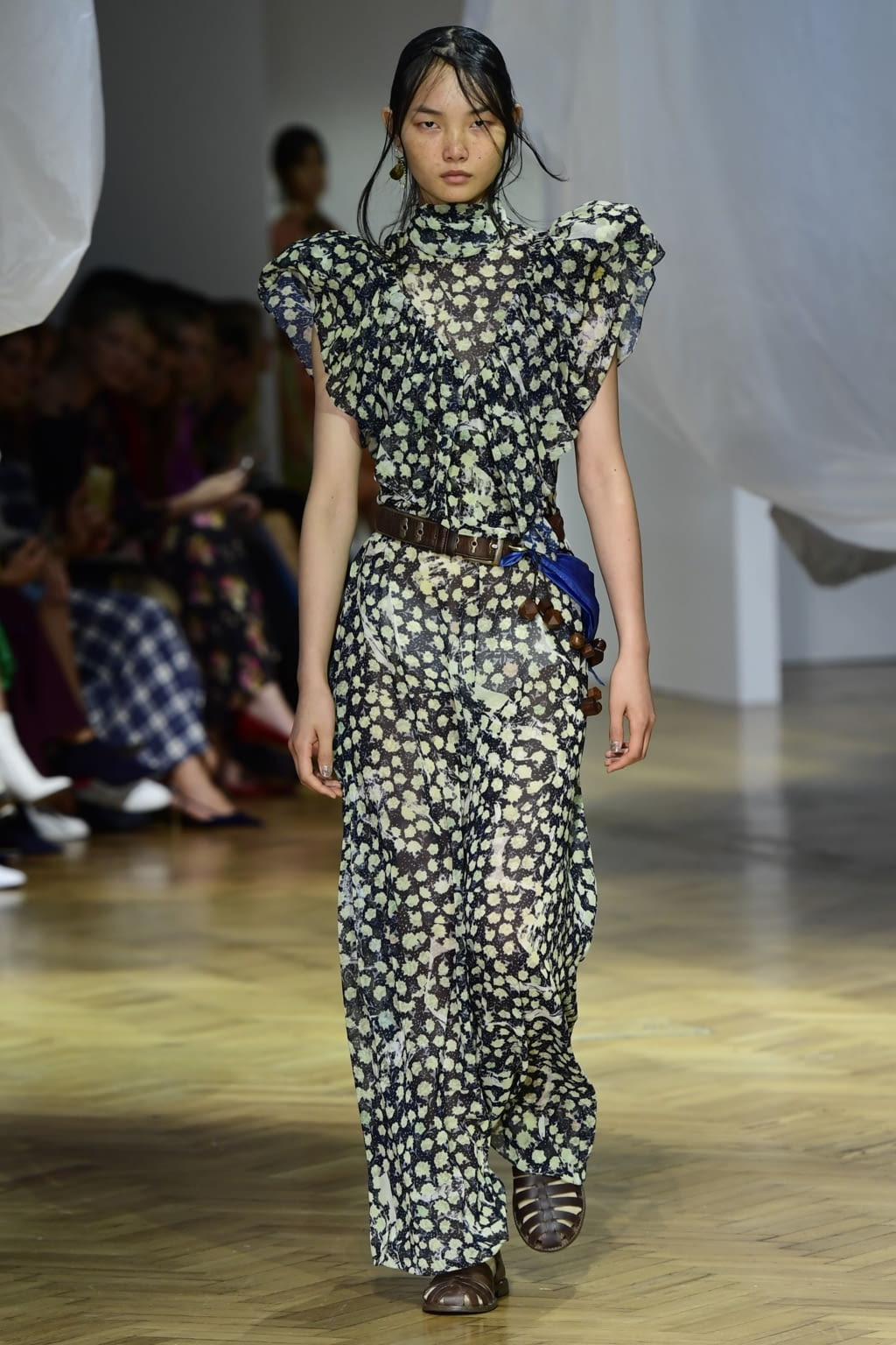 Fashion Week London Spring/Summer 2019 look 7 from the Preen by Thornton Bregazzi collection womenswear