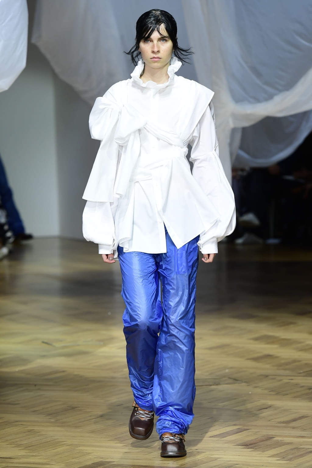 Fashion Week London Spring/Summer 2019 look 25 from the Preen by Thornton Bregazzi collection womenswear