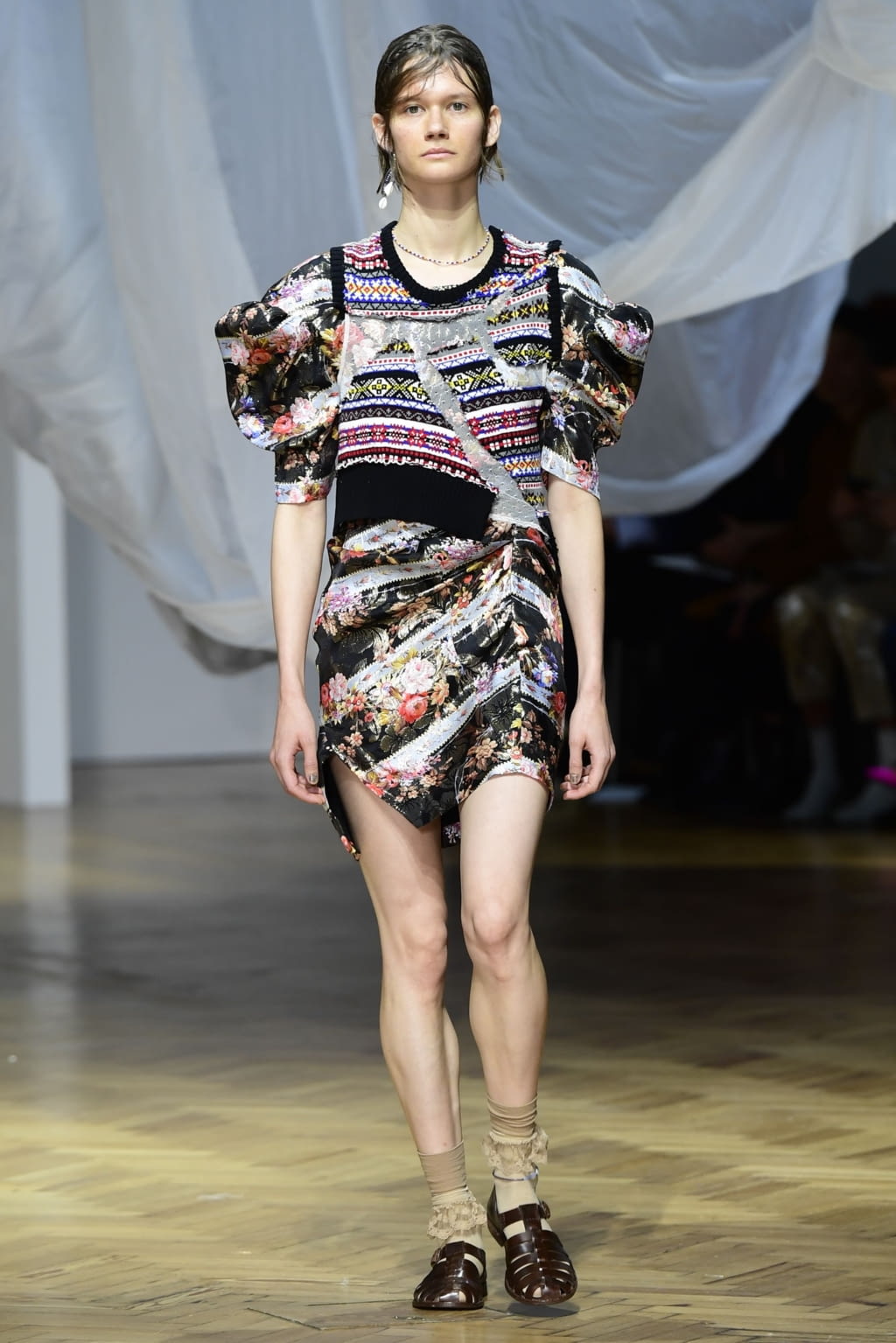 Fashion Week London Spring/Summer 2019 look 27 from the Preen by Thornton Bregazzi collection 女装