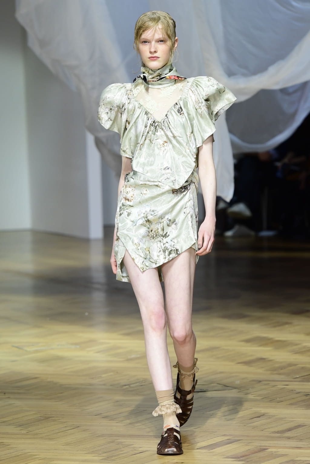Fashion Week London Spring/Summer 2019 look 36 from the Preen by Thornton Bregazzi collection womenswear