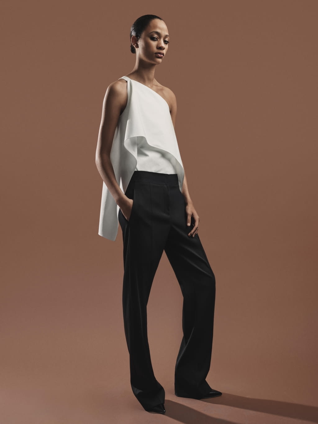 Fashion Week New York Pre-Fall 2018 look 4 de la collection Narciso Rodriguez womenswear
