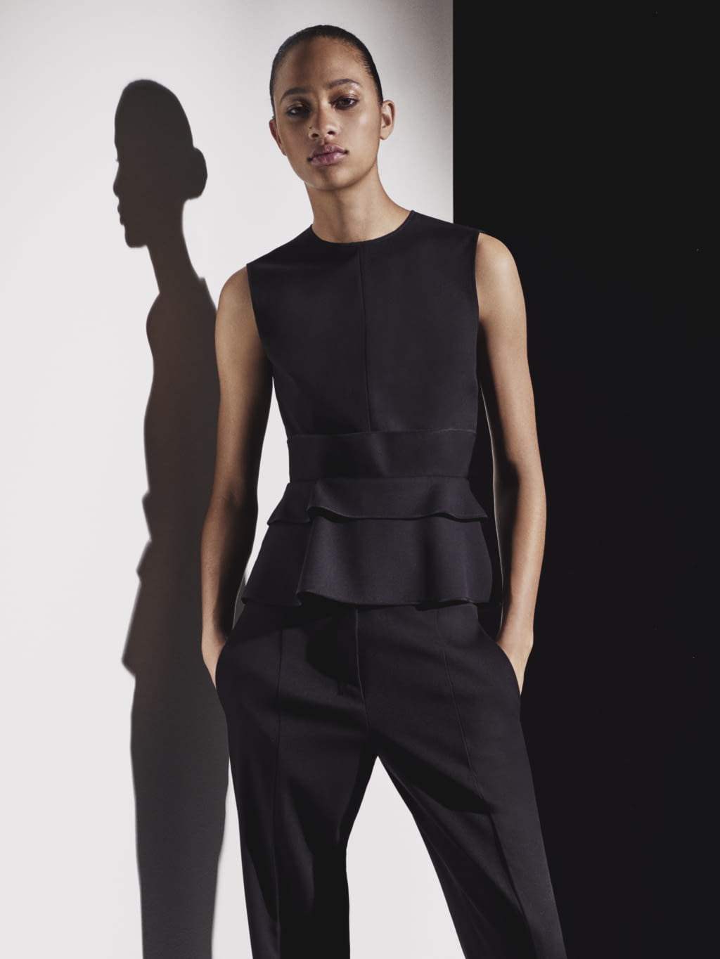 Fashion Week New York Pre-Fall 2018 look 5 de la collection Narciso Rodriguez womenswear