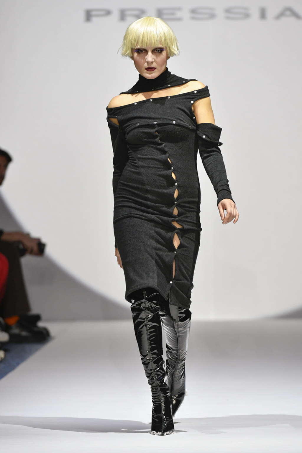 Fashion Week Paris Fall/Winter 2022 look 5 from the Pressiat collection womenswear