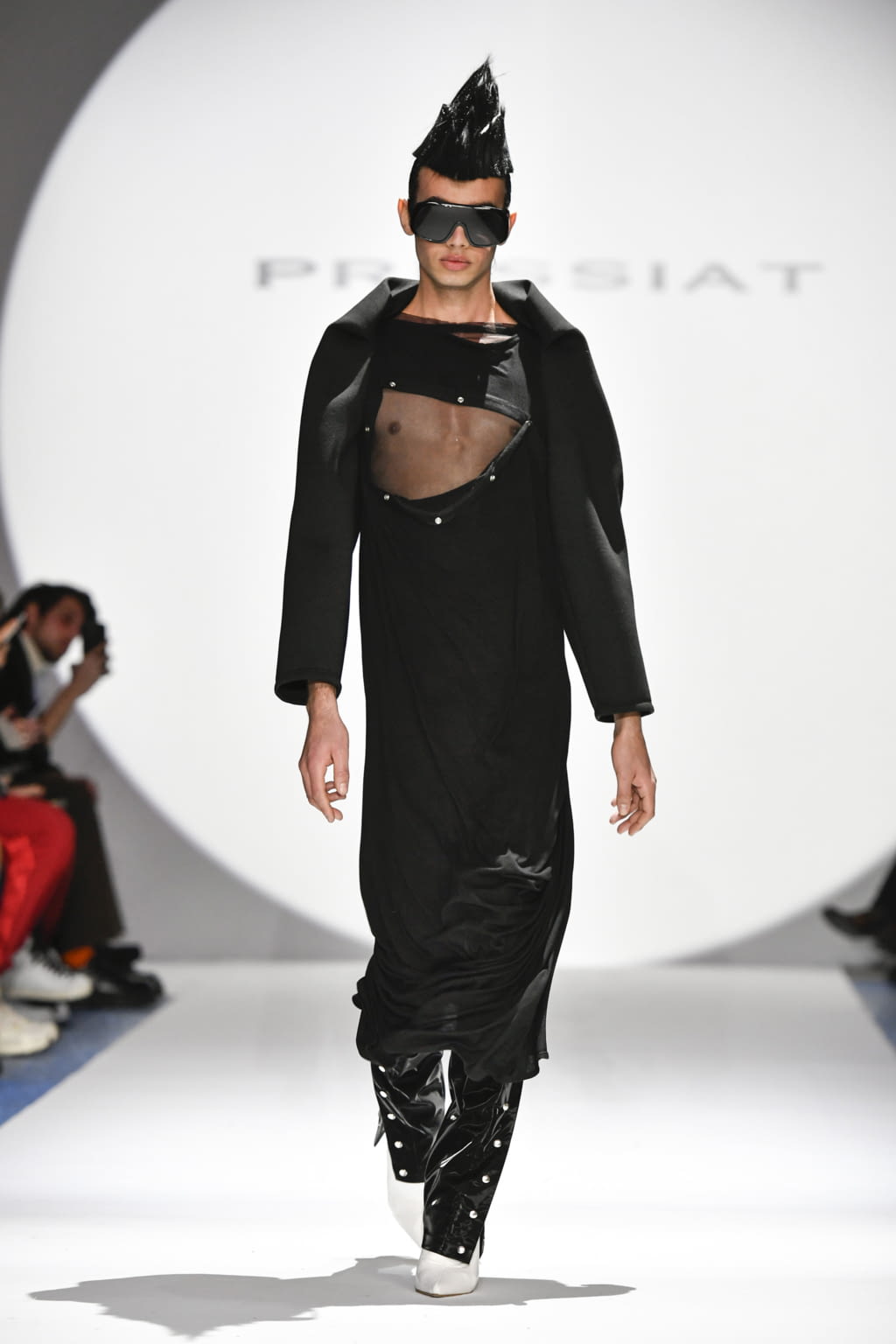 Fashion Week Paris Fall/Winter 2022 look 24 from the Pressiat collection womenswear