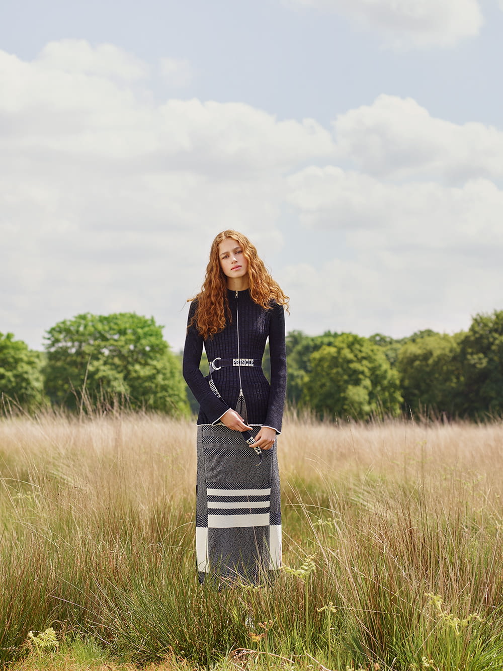 Fashion Week London Resort 2017 look 12 de la collection Pringle of Scotland womenswear