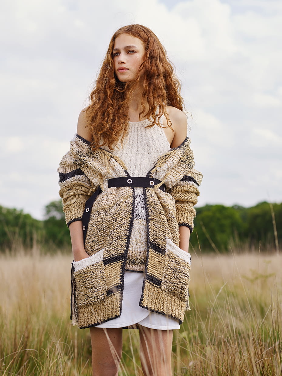 Fashion Week London Resort 2017 look 19 from the Pringle of Scotland collection womenswear