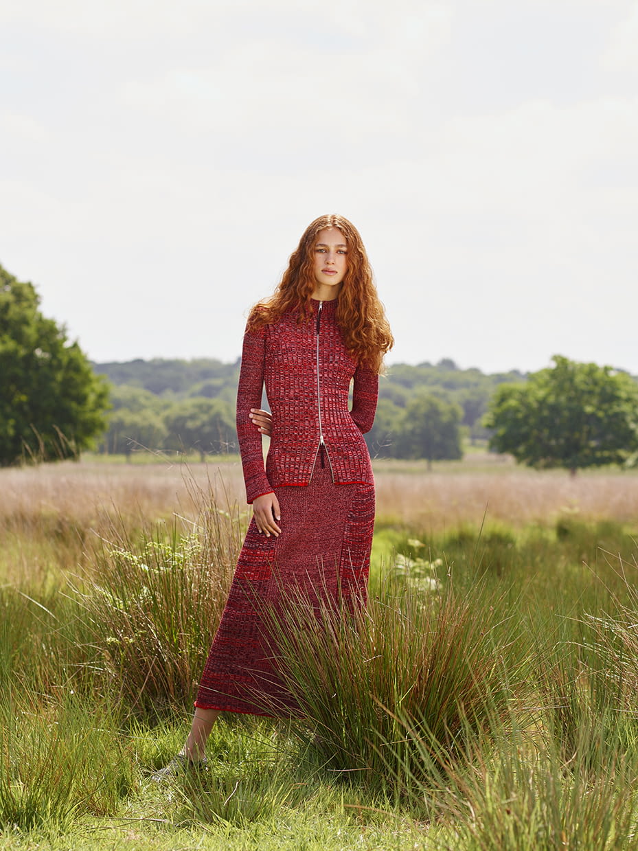 Fashion Week London Resort 2017 look 8 from the Pringle of Scotland collection womenswear