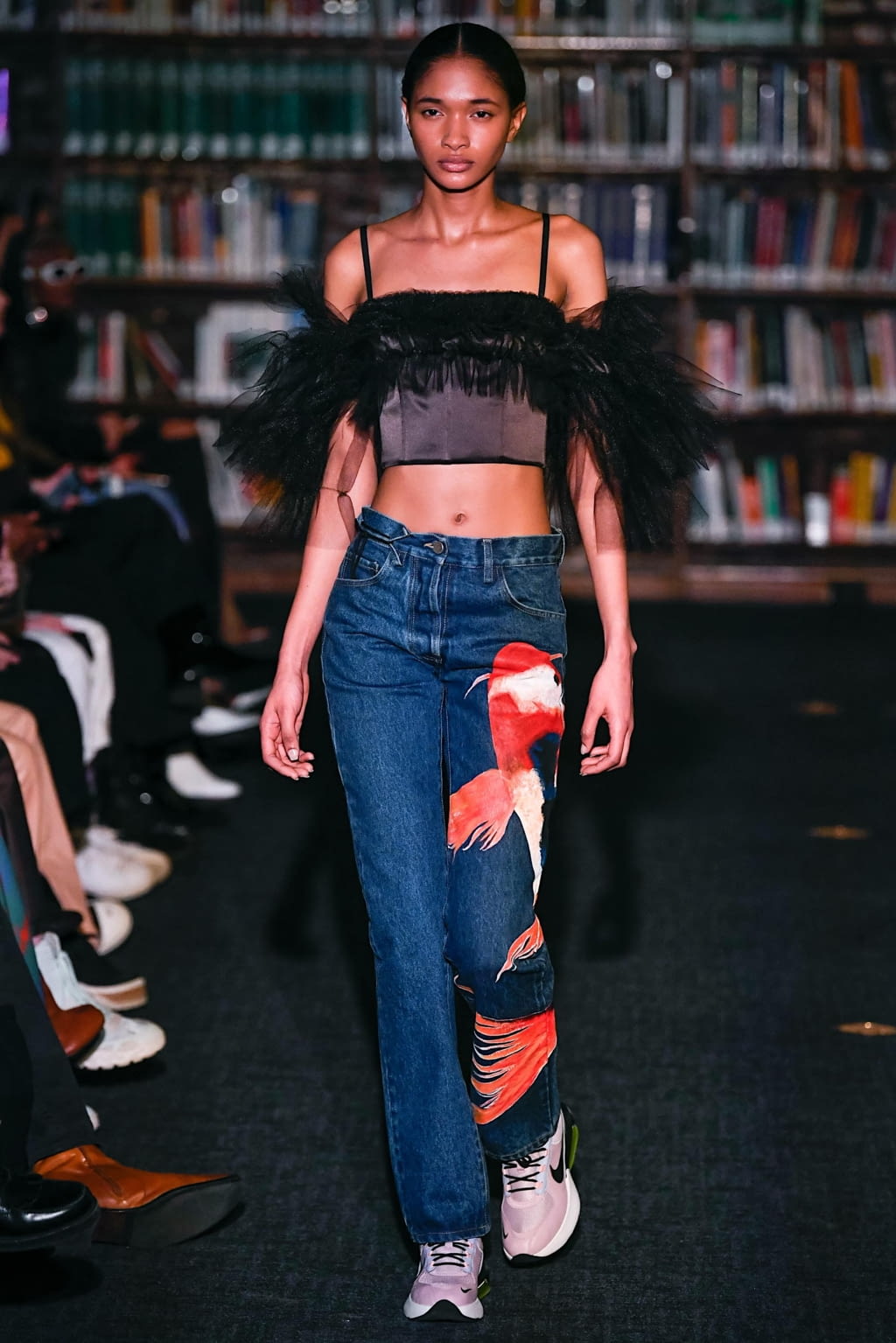 Fashion Week New York Fall/Winter 2020 look 30 from the Priscavera collection 女装