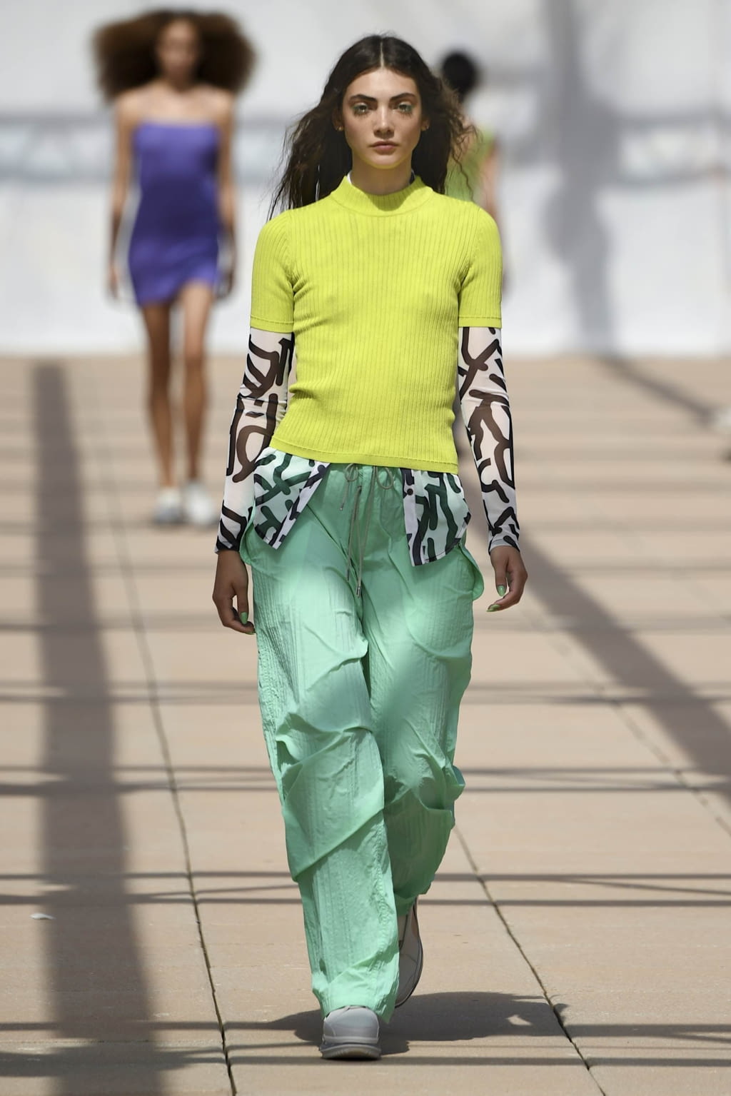 Fashion Week New York Spring/Summer 2020 look 3 from the Priscavera collection womenswear