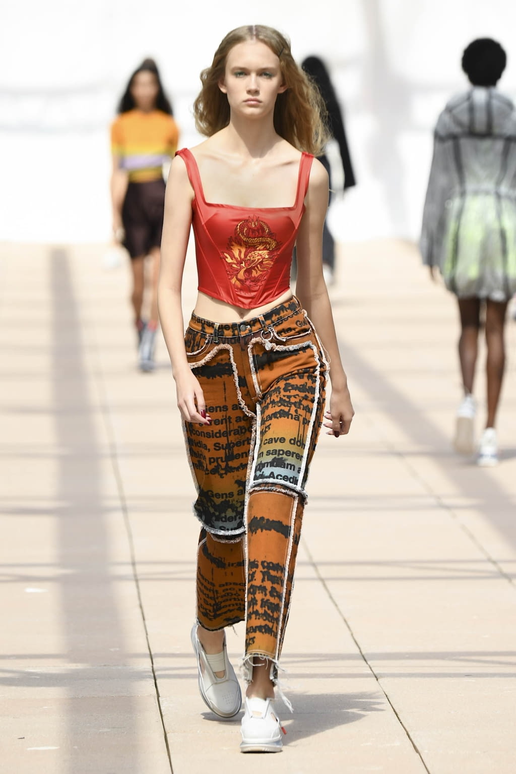 Fashion Week New York Spring/Summer 2020 look 11 from the Priscavera collection womenswear