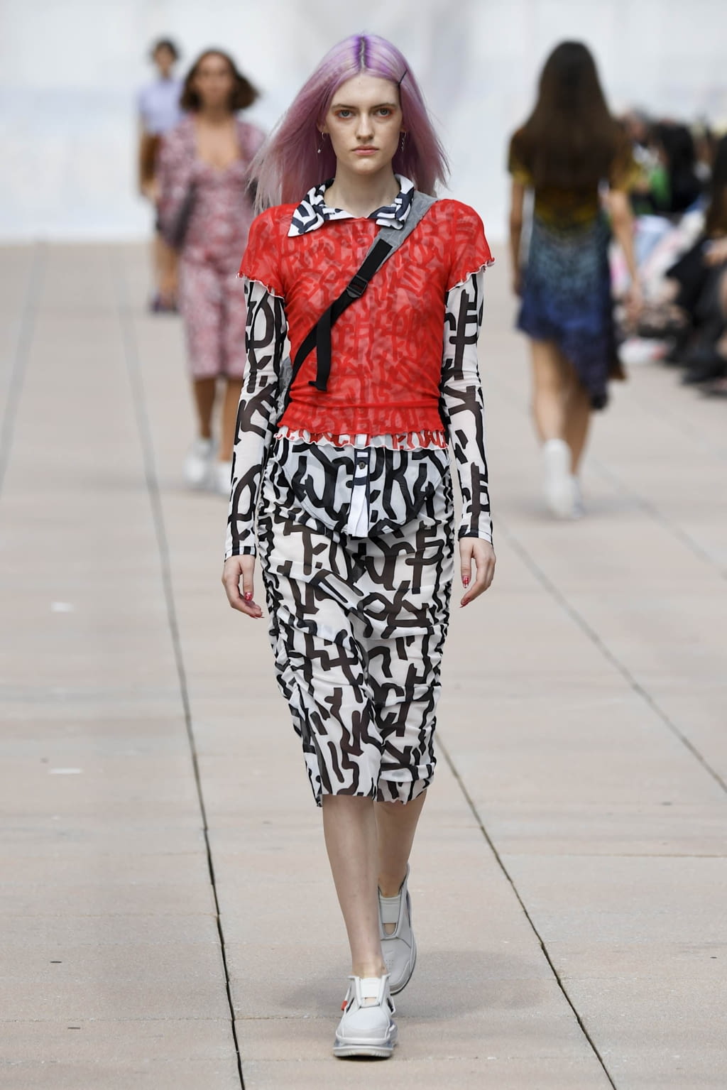 Fashion Week New York Spring/Summer 2020 look 15 de la collection Priscavera womenswear