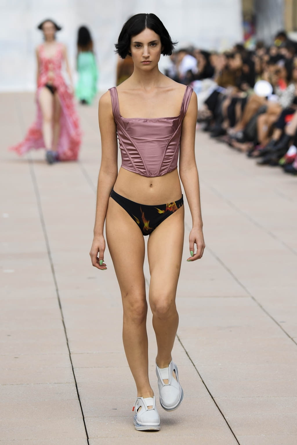 Fashion Week New York Spring/Summer 2020 look 27 from the Priscavera collection womenswear