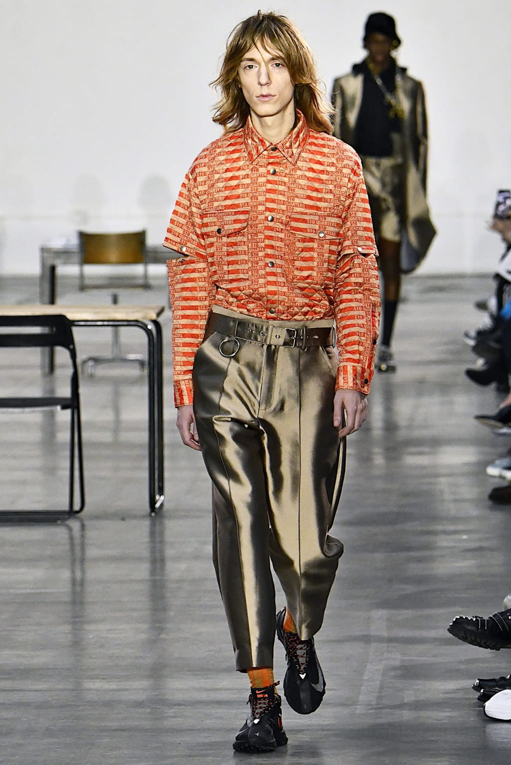 Fashion Week London Fall/Winter 2019 look 22 from the Private Policy collection 男装