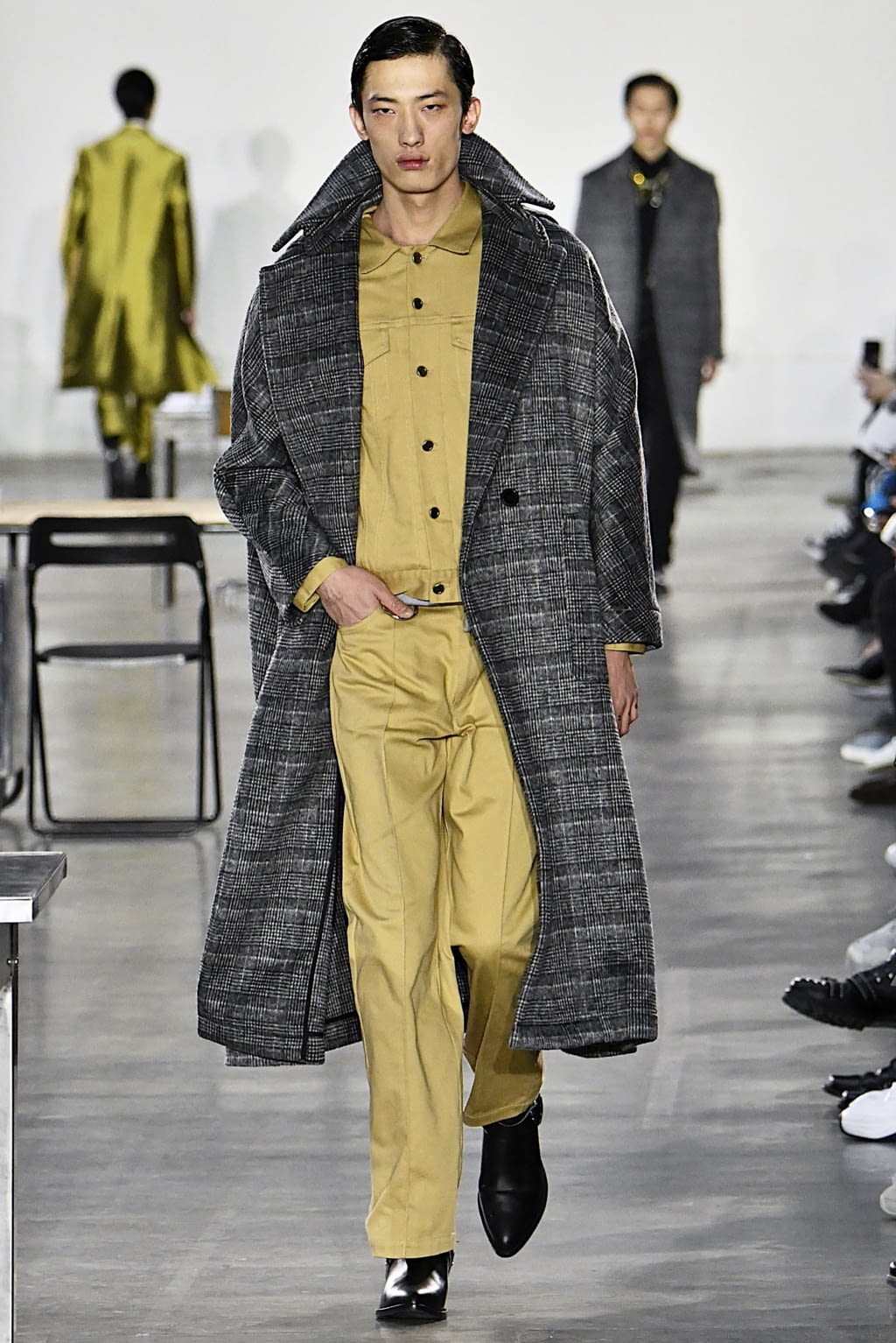 Fashion Week London Fall/Winter 2019 look 26 from the Private Policy collection menswear