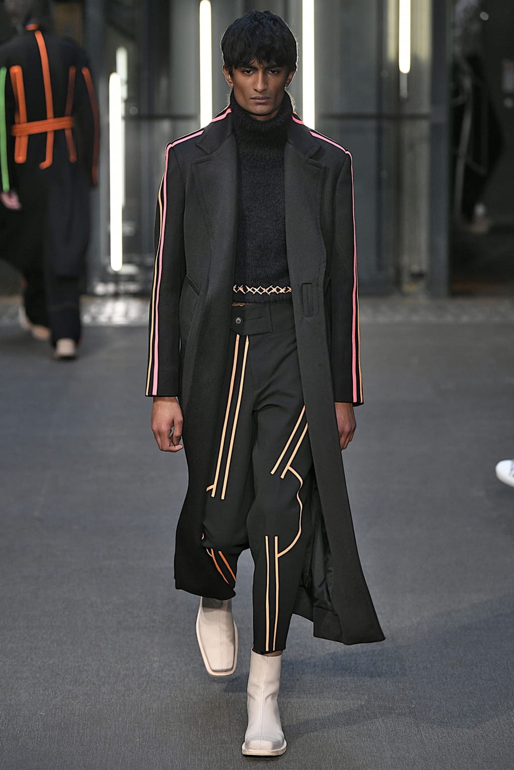 Fashion Week London Fall/Winter 2019 look 7 from the Pronounce collection menswear