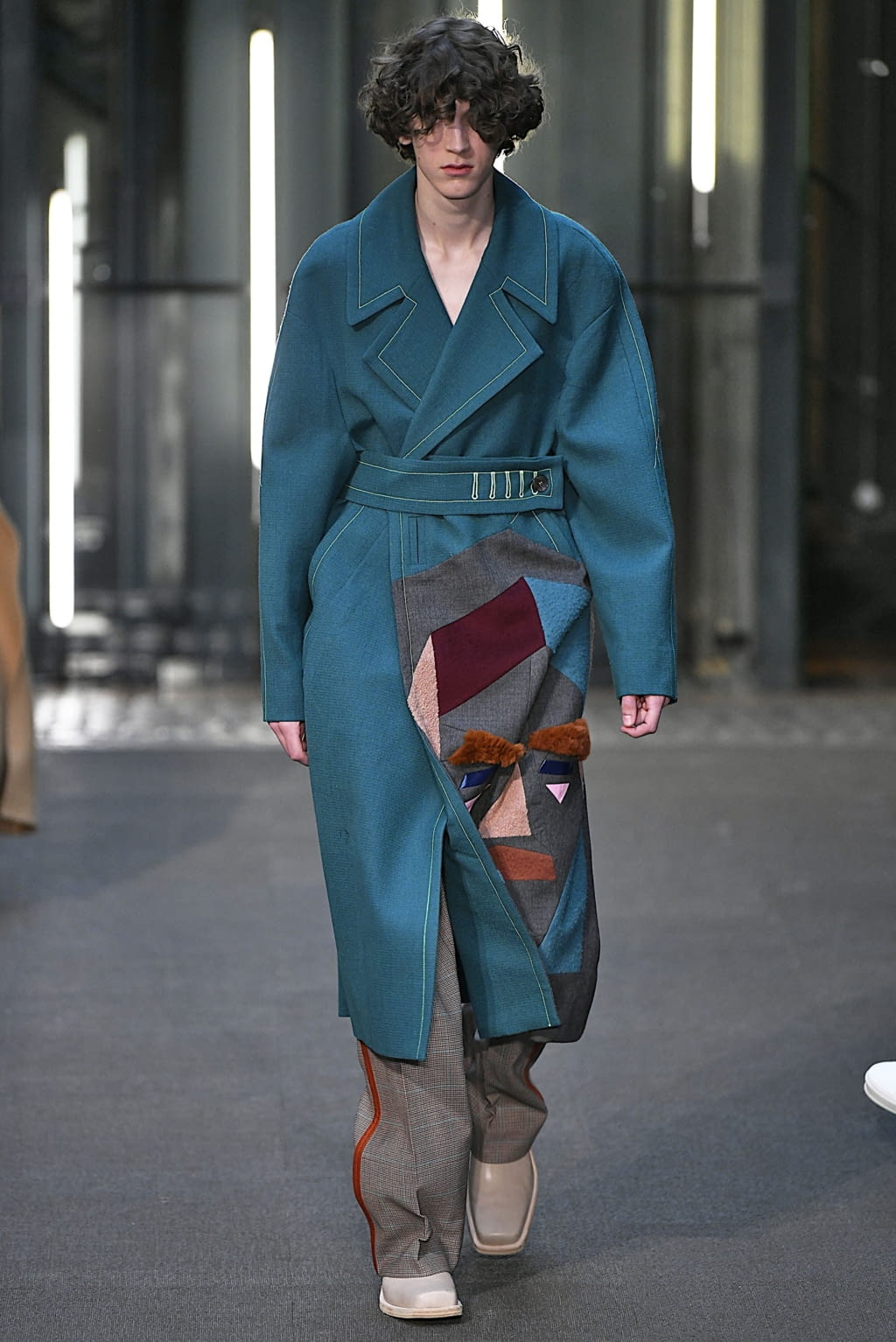 Fashion Week London Fall/Winter 2019 look 29 from the Pronounce collection 男装