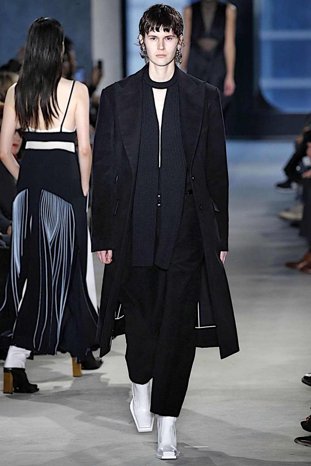 Fashion Week New York Fall/Winter 2019 look 34 from the Proenza Schouler collection 女装