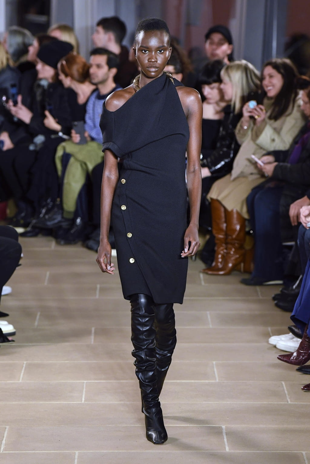Fashion Week New York Fall/Winter 2020 look 1 from the Proenza Schouler collection womenswear