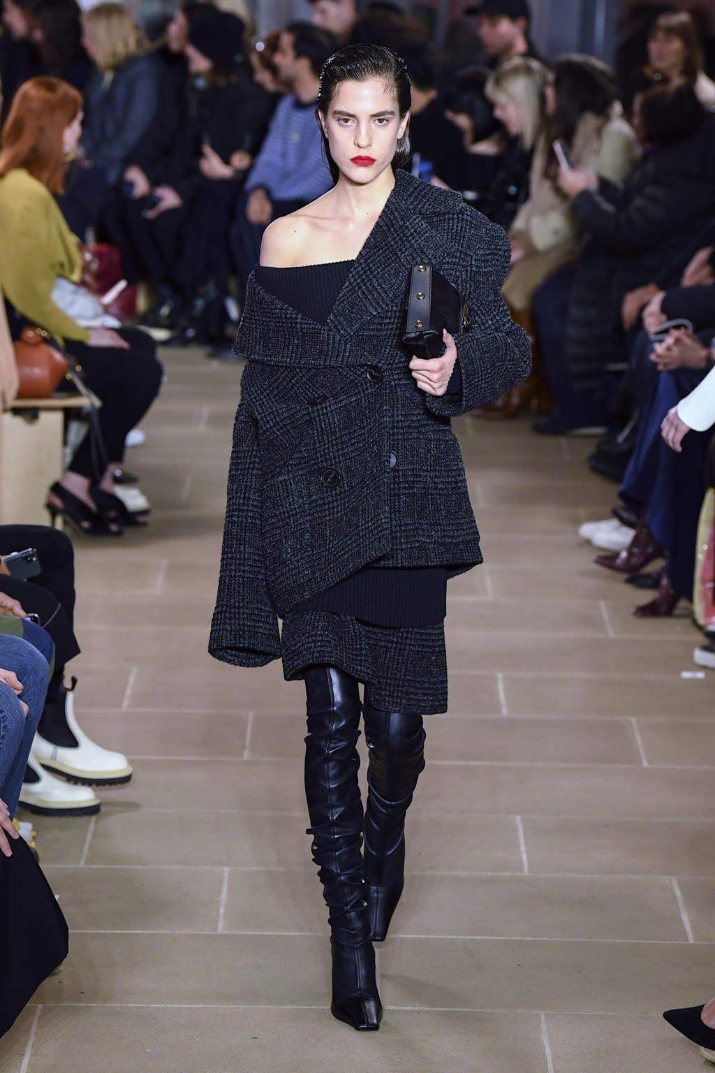 Fashion Week New York Fall/Winter 2020 look 5 from the Proenza Schouler collection womenswear