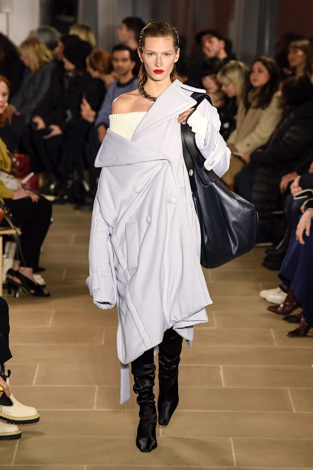 Fashion Week New York Fall/Winter 2020 look 12 from the Proenza Schouler collection womenswear