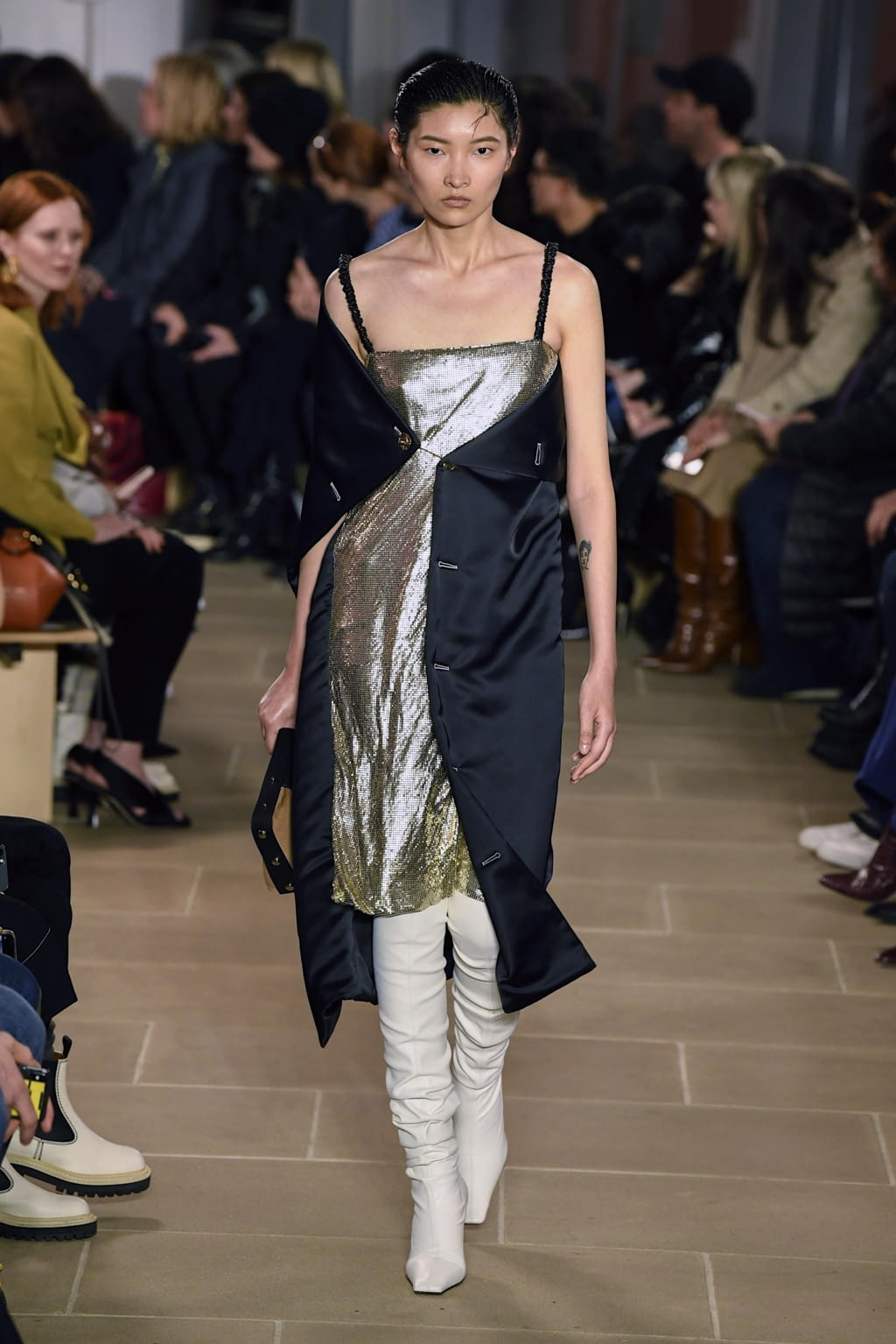 Fashion Week New York Fall/Winter 2020 look 13 from the Proenza Schouler collection womenswear