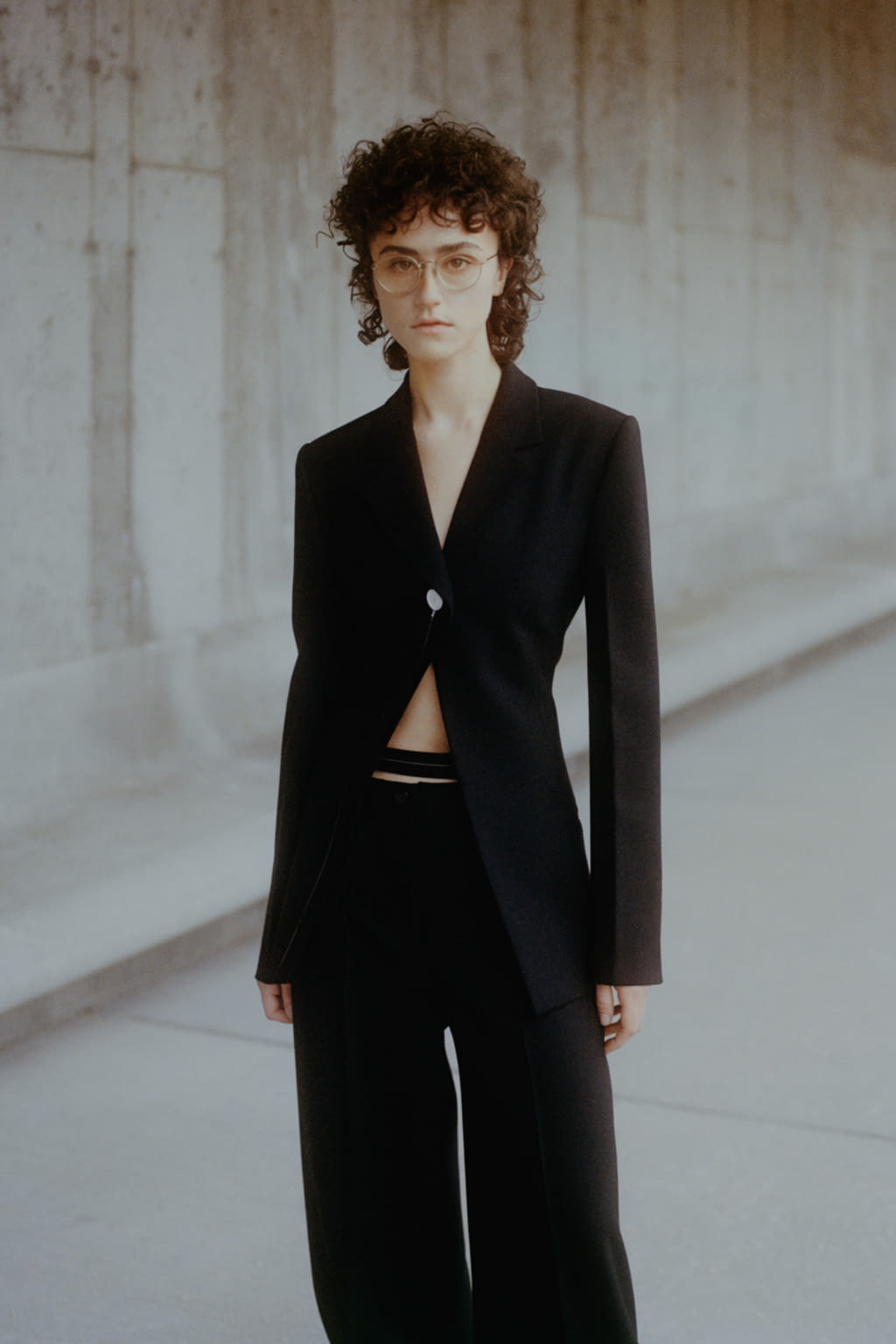 Fashion Week New York Fall/Winter 2021 look 36 from the Proenza Schouler collection 女装