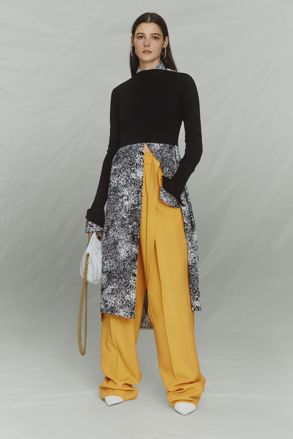 Fashion Week New York Pre-Fall 2021 look 36 from the Proenza Schouler collection 女装
