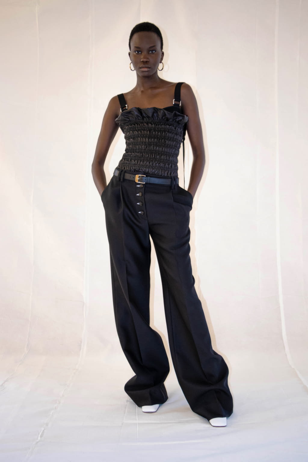 Fashion Week New York Resort 2021 look 13 from the Proenza Schouler collection womenswear