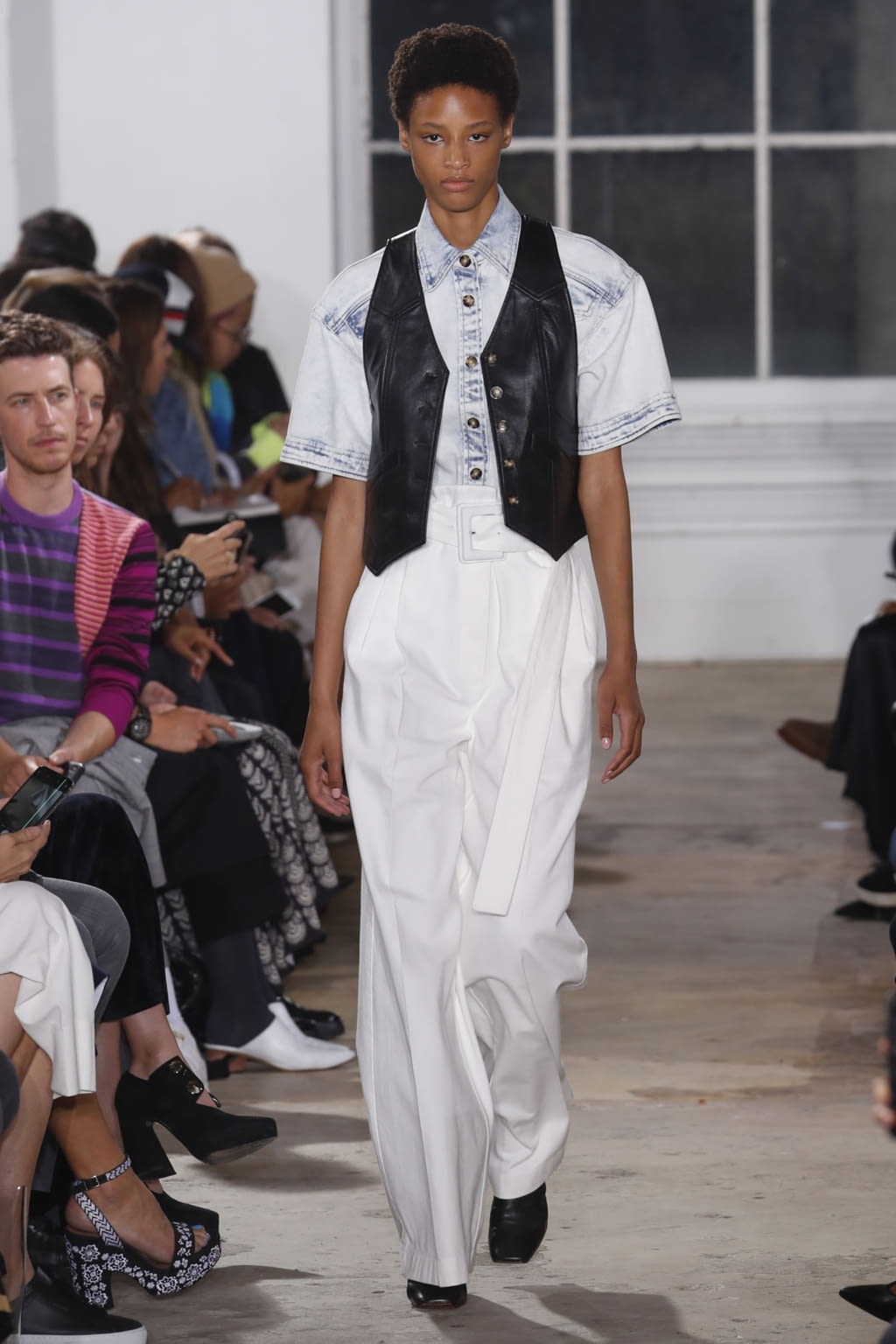 Fashion Week New York Spring/Summer 2019 look 4 from the Proenza Schouler collection womenswear