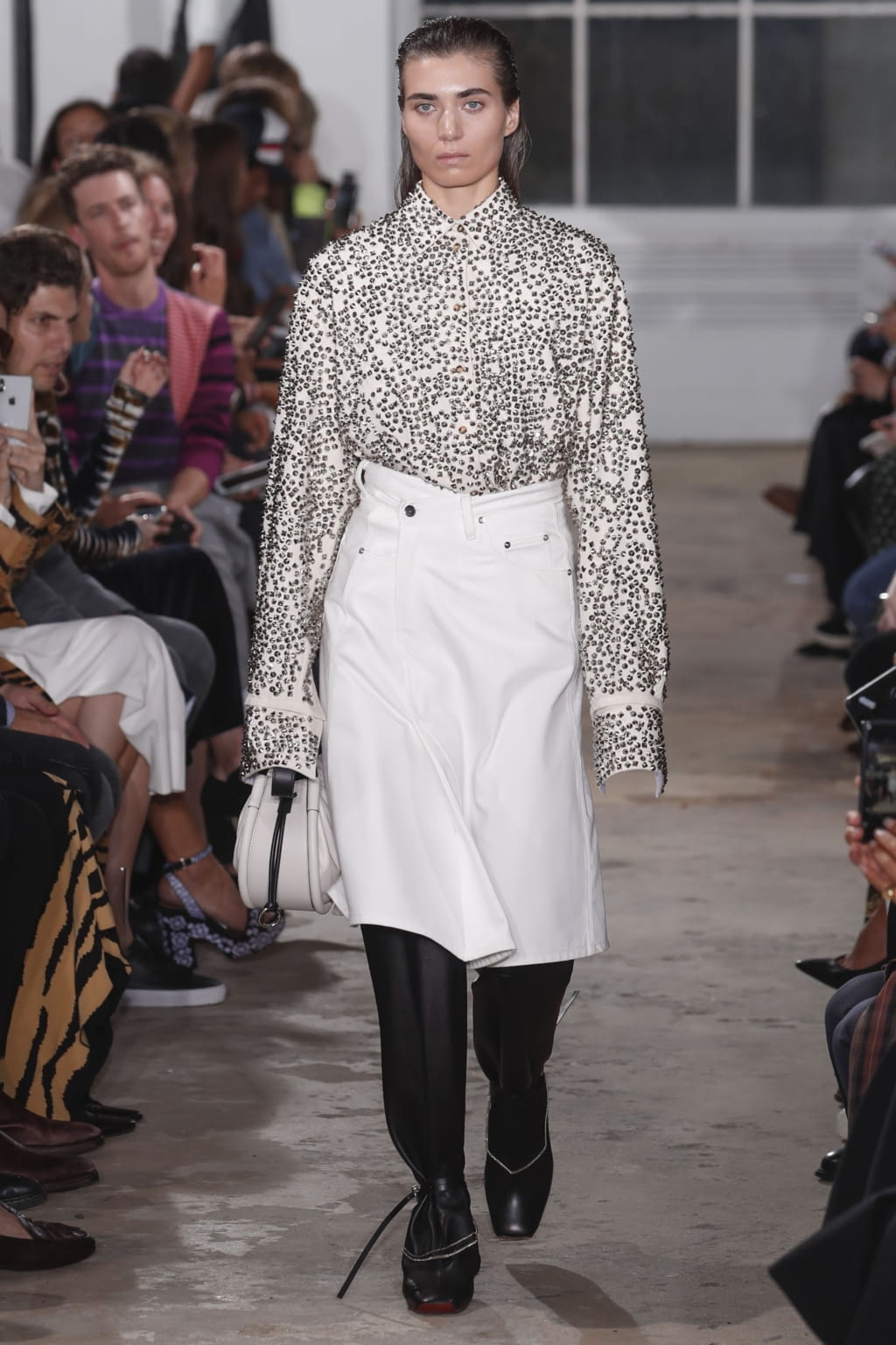 Fashion Week New York Spring/Summer 2019 look 8 from the Proenza Schouler collection womenswear