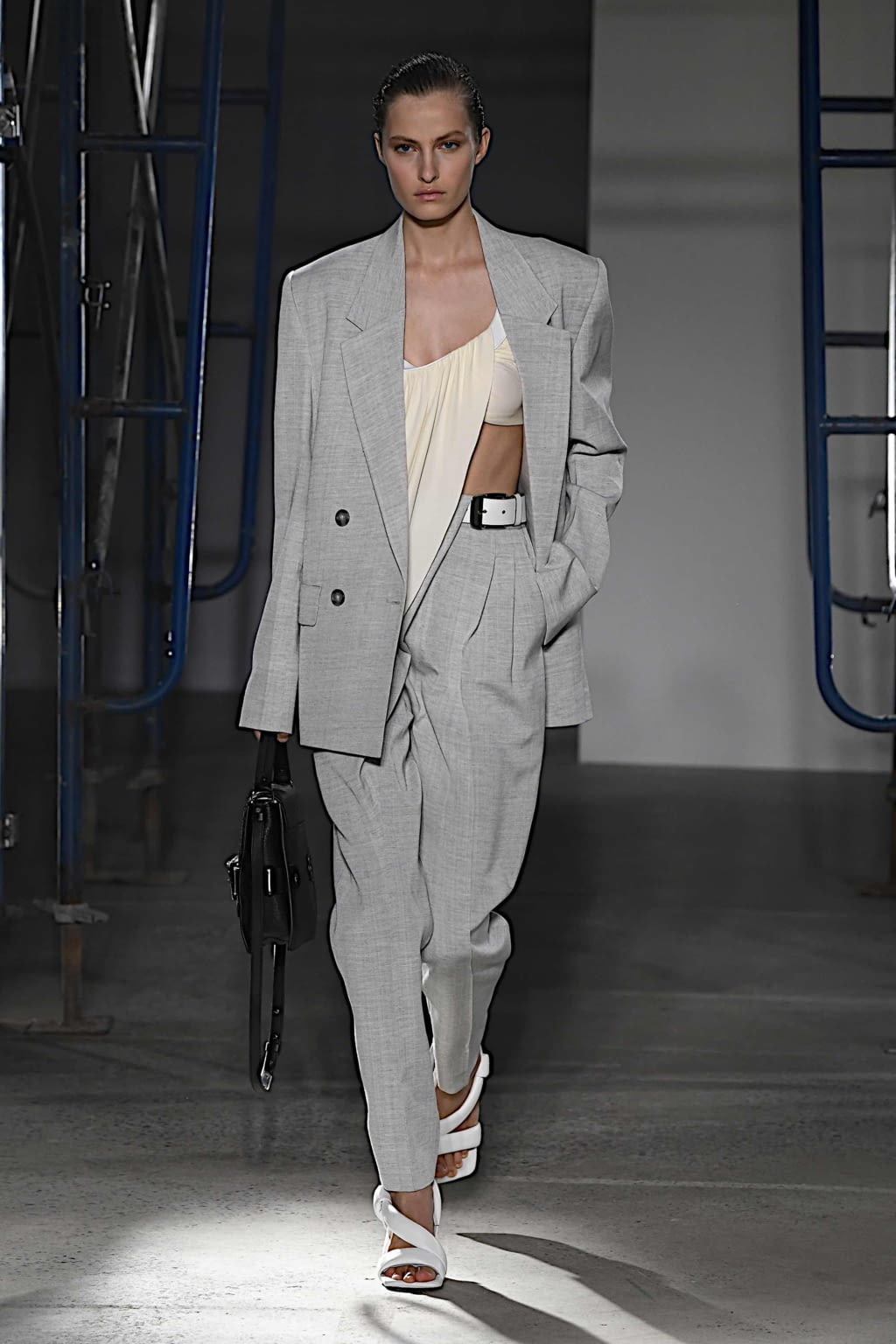 Fashion Week New York Spring/Summer 2020 look 3 de la collection Proenza Schouler womenswear