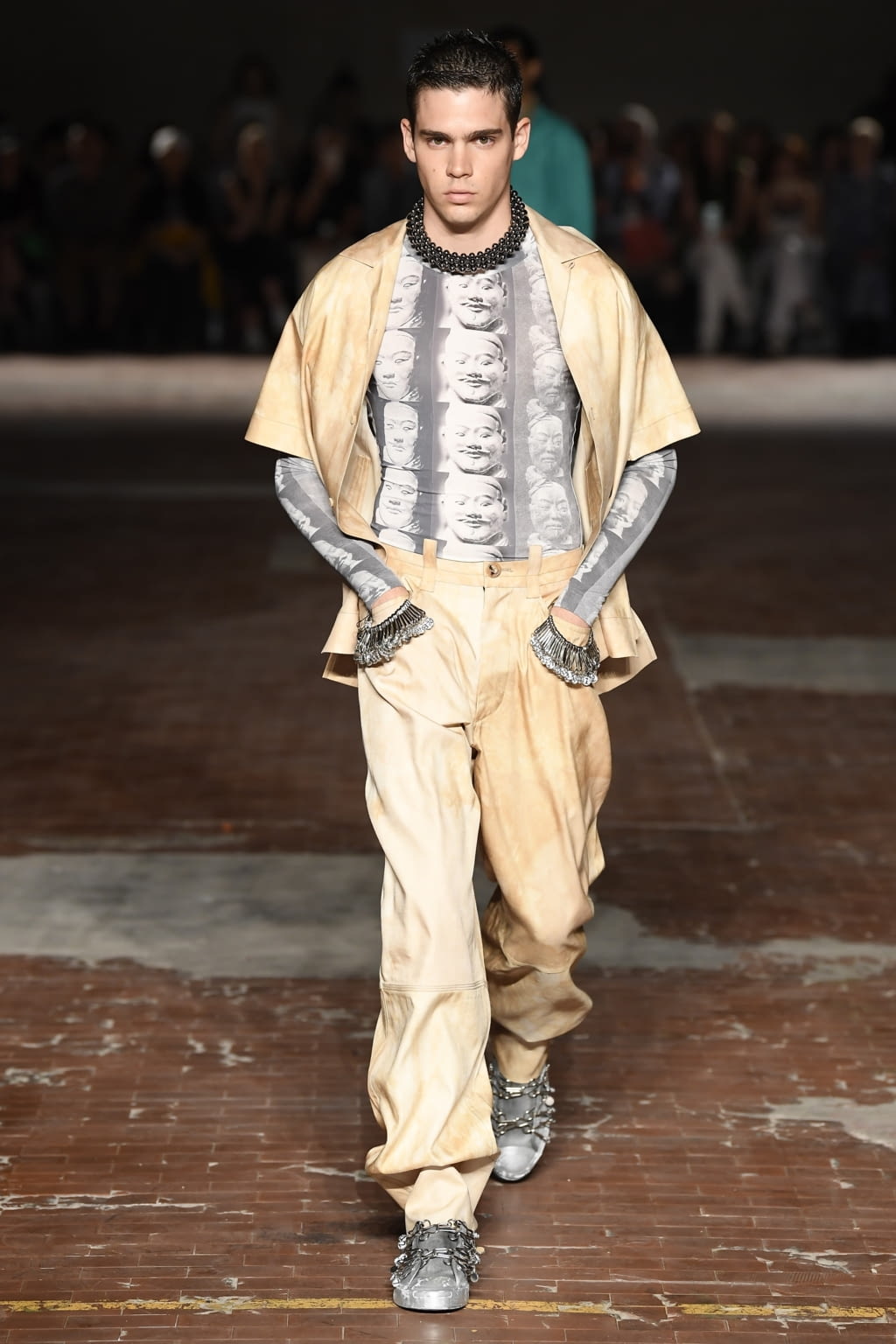 Fashion Week Florence Spring/Summer 2020 look 14 from the Pronounce collection 男装
