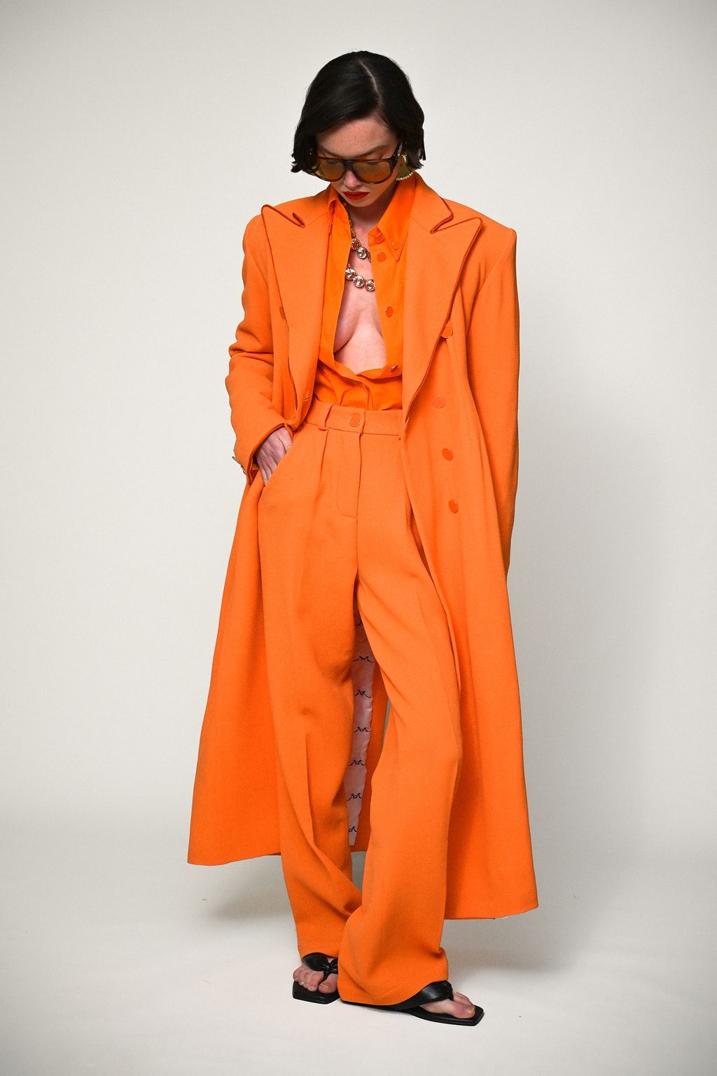 Fashion Week Paris Resort 2023 look 13 from the ROWEN ROSE collection womenswear