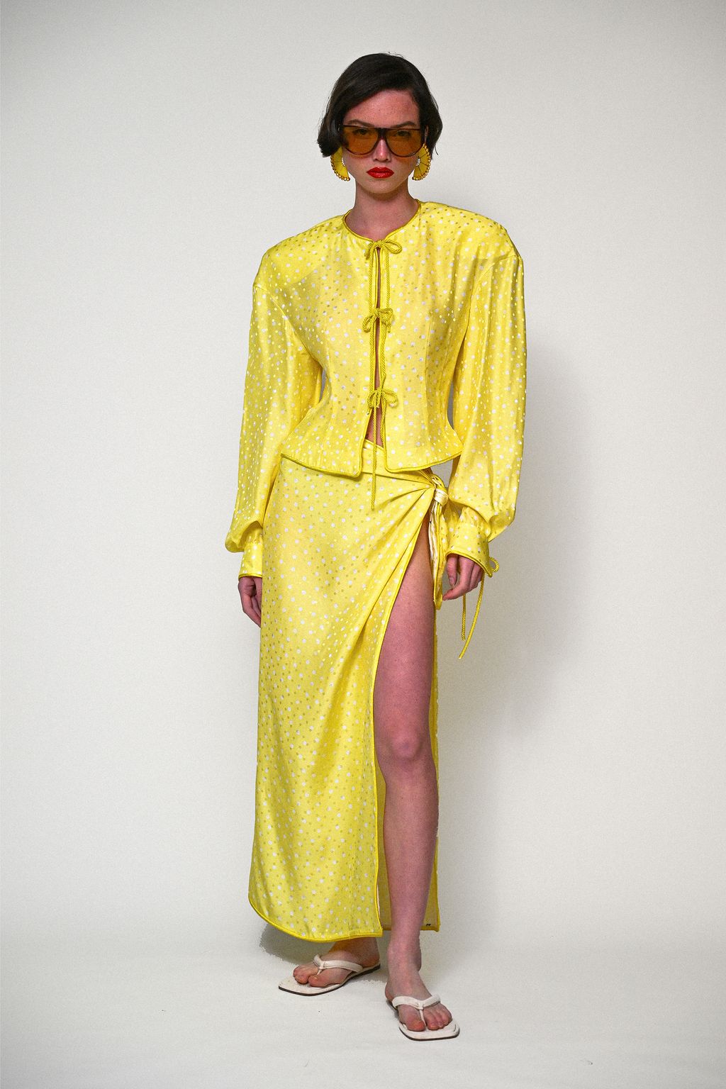 Fashion Week Paris Resort 2023 look 30 from the ROWEN ROSE collection womenswear
