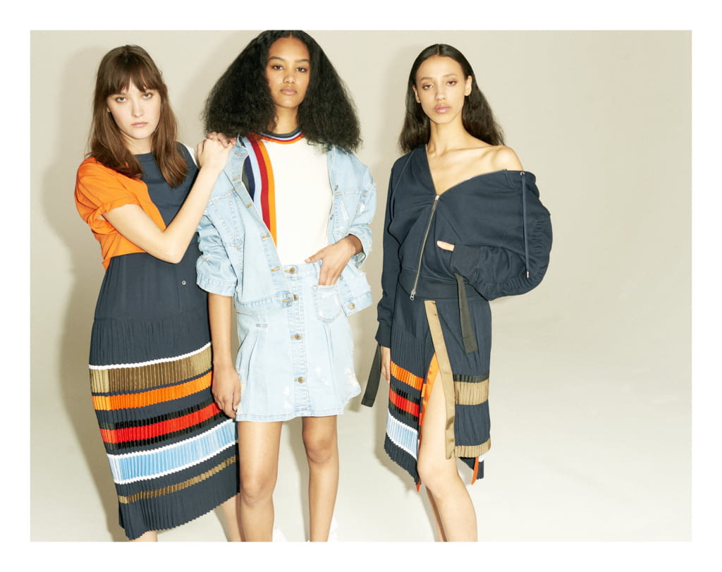 Fashion Week New York Resort 2018 look 7 de la collection Public School womenswear