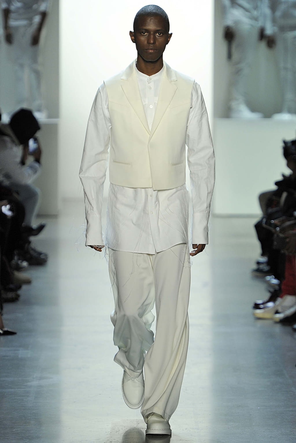Fashion Week New York Fall/Winter 2018 look 14 from the Pyer Moss collection womenswear