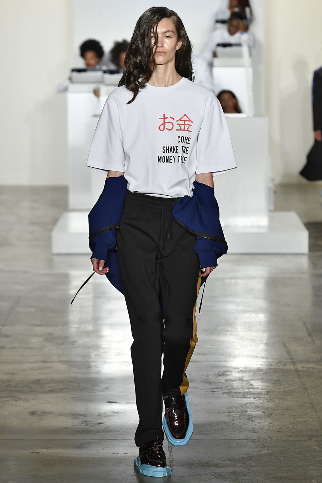 Fashion Week New York Spring/Summer 2017 look 14 from the Pyer Moss collection womenswear