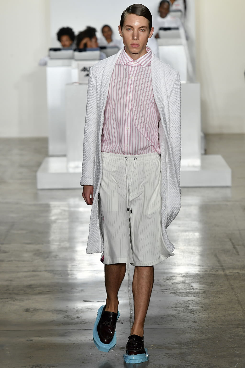 Fashion Week New York Spring/Summer 2017 look 19 from the Pyer Moss collection womenswear
