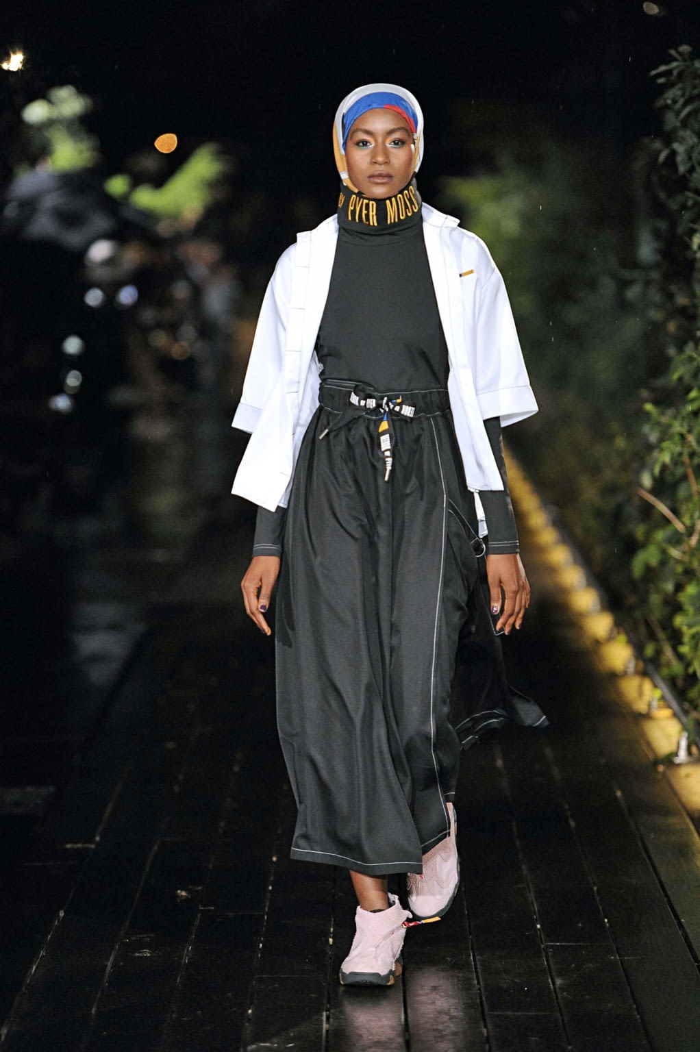 Fashion Week New York Spring/Summer 2019 look 40 from the Pyer Moss collection 女装