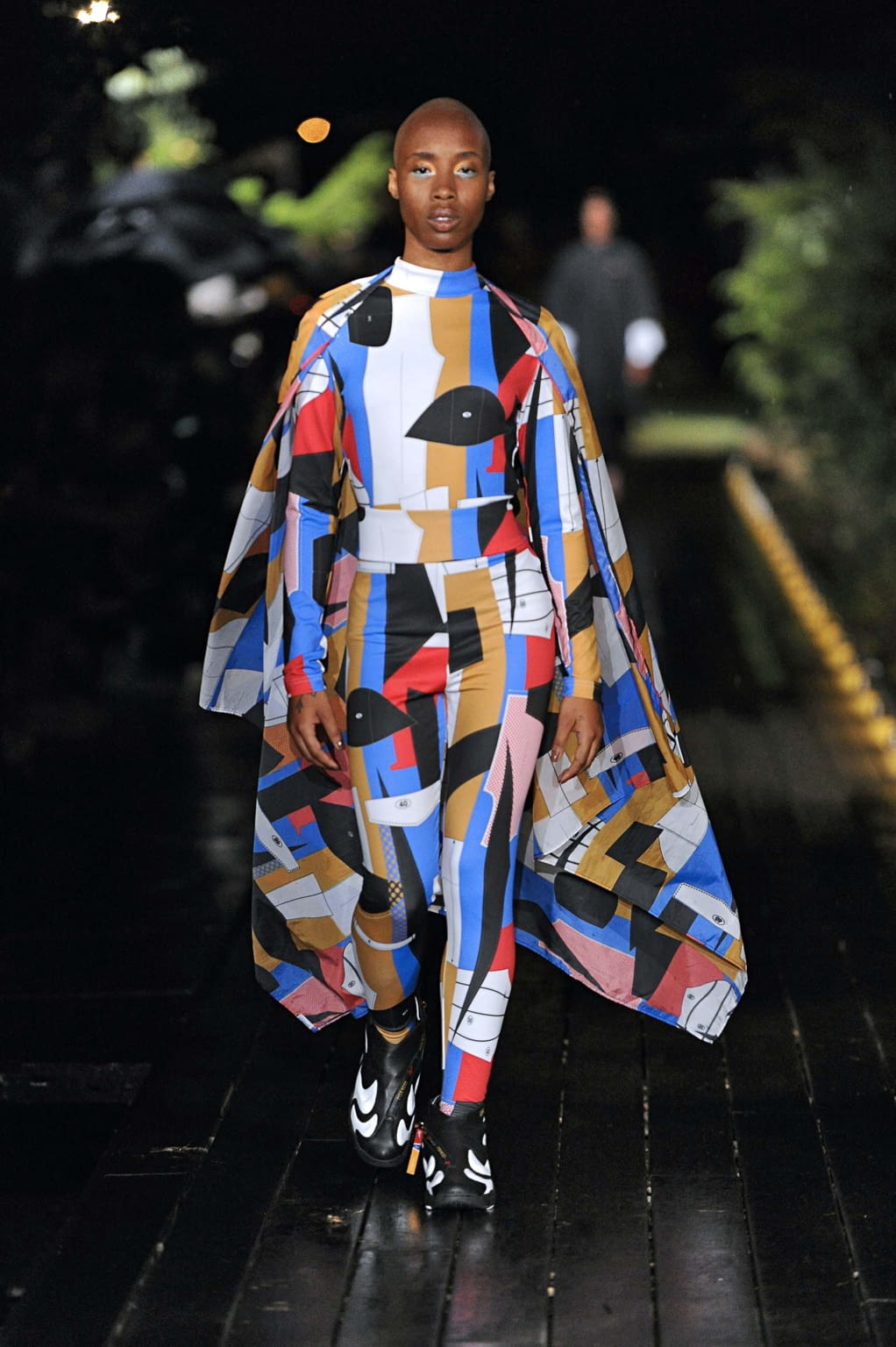 Fashion Week New York Spring/Summer 2019 look 45 de la collection Pyer Moss womenswear