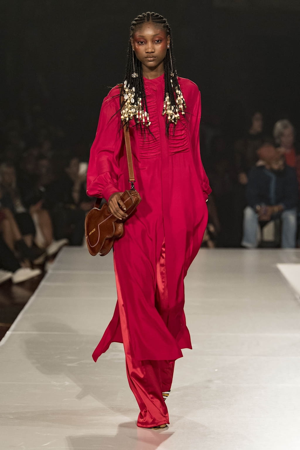 Fashion Week New York Spring/Summer 2020 look 3 de la collection Pyer Moss womenswear