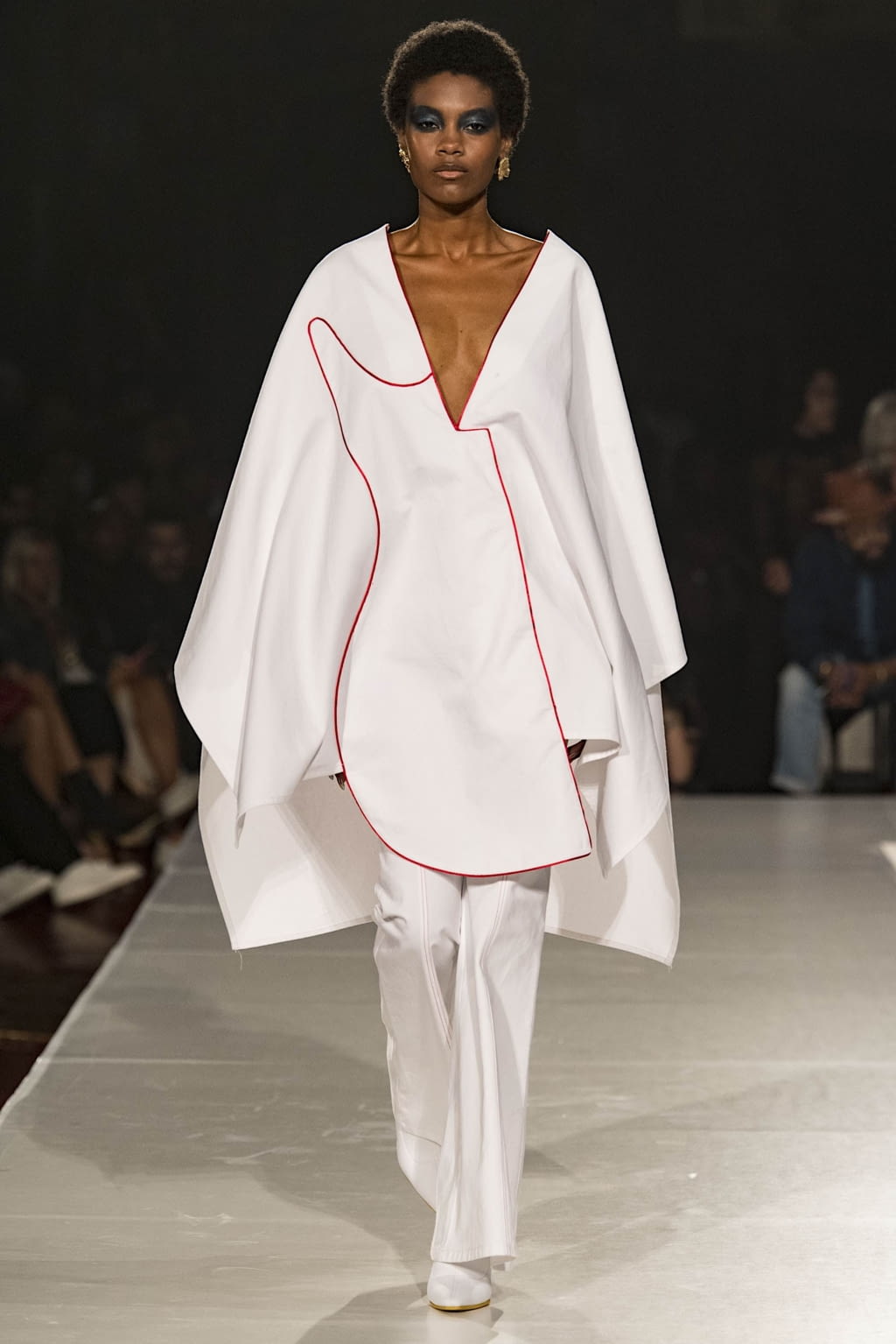 Fashion Week New York Spring/Summer 2020 look 5 de la collection Pyer Moss womenswear
