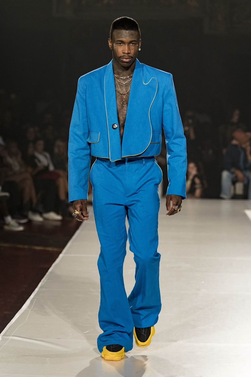 Fashion Week New York Spring/Summer 2020 look 19 from the Pyer Moss collection womenswear