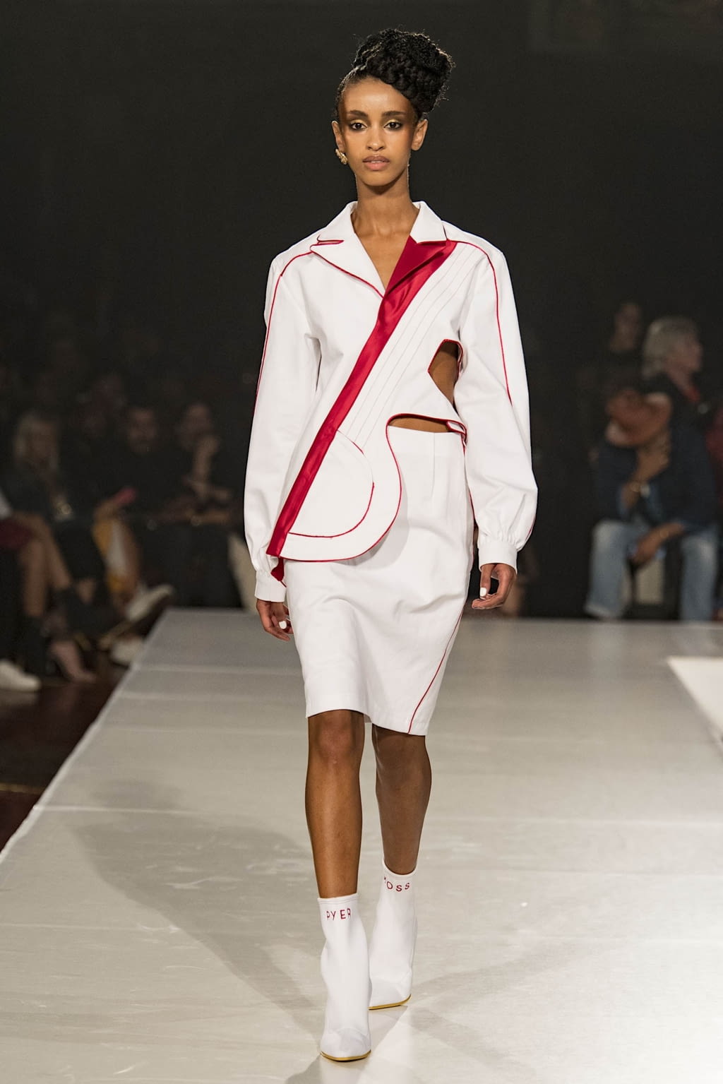 Fashion Week New York Spring/Summer 2020 look 20 de la collection Pyer Moss womenswear
