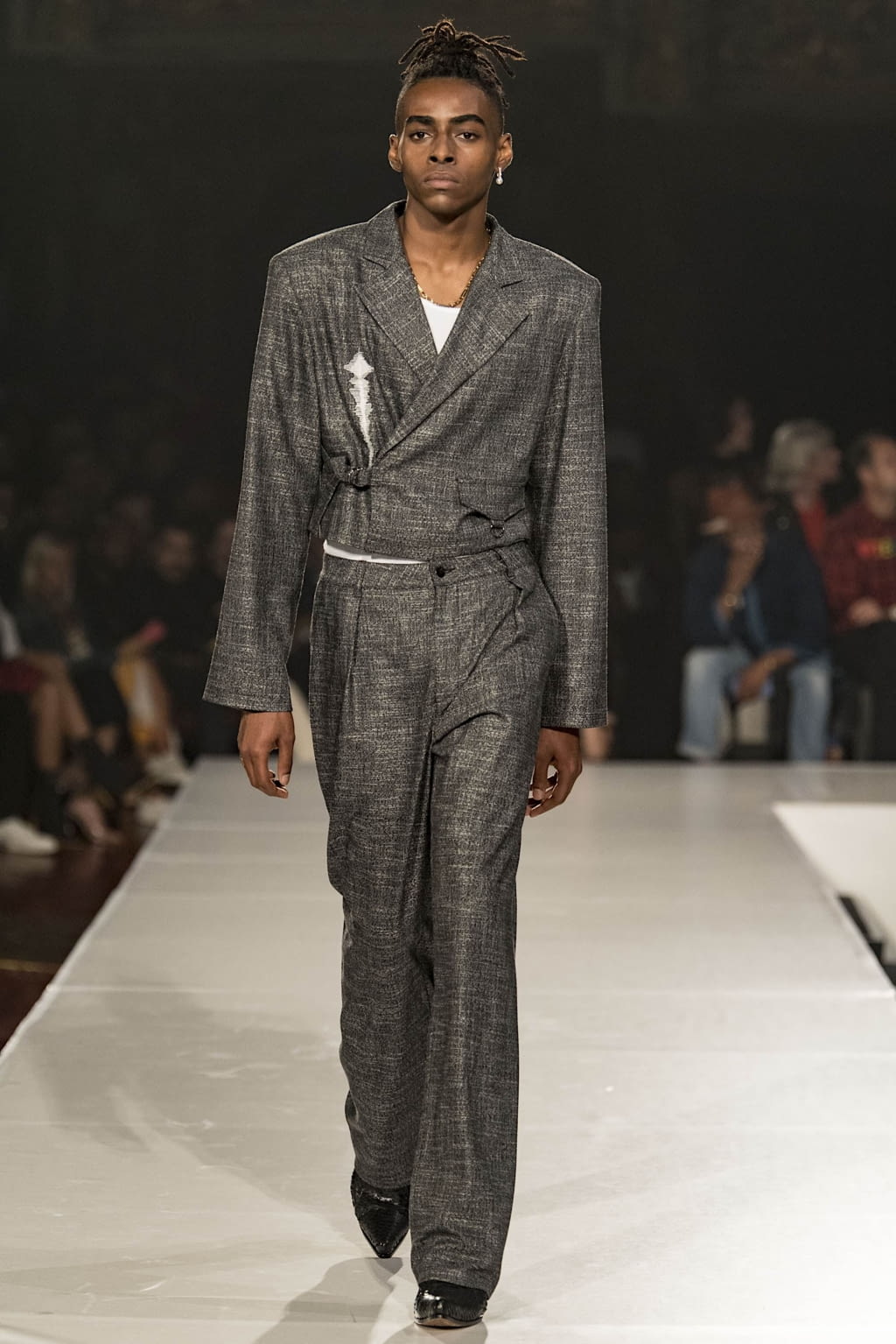 Fashion Week New York Spring/Summer 2020 look 24 from the Pyer Moss collection womenswear