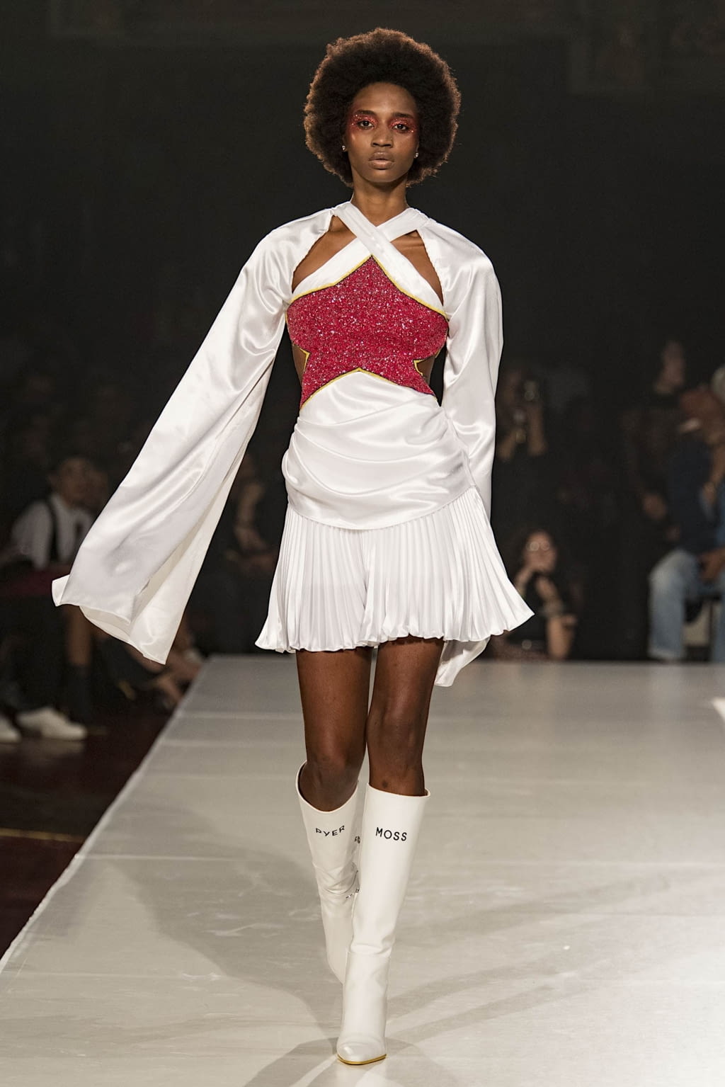 Fashion Week New York Spring/Summer 2020 look 28 from the Pyer Moss collection womenswear