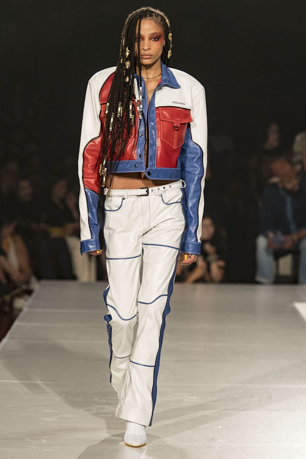 Fashion Week New York Spring/Summer 2020 look 30 de la collection Pyer Moss womenswear