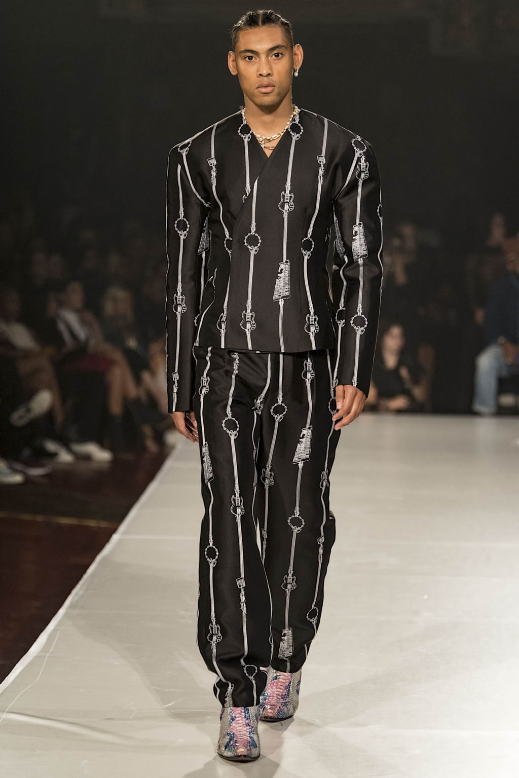 Fashion Week New York Spring/Summer 2020 look 34 from the Pyer Moss collection womenswear